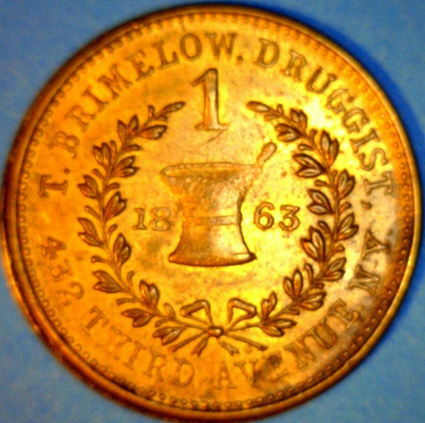 Rare-Brimelow-Civil-War-Token,-What-Grade?-Am-I-Attributing-Correctly?
