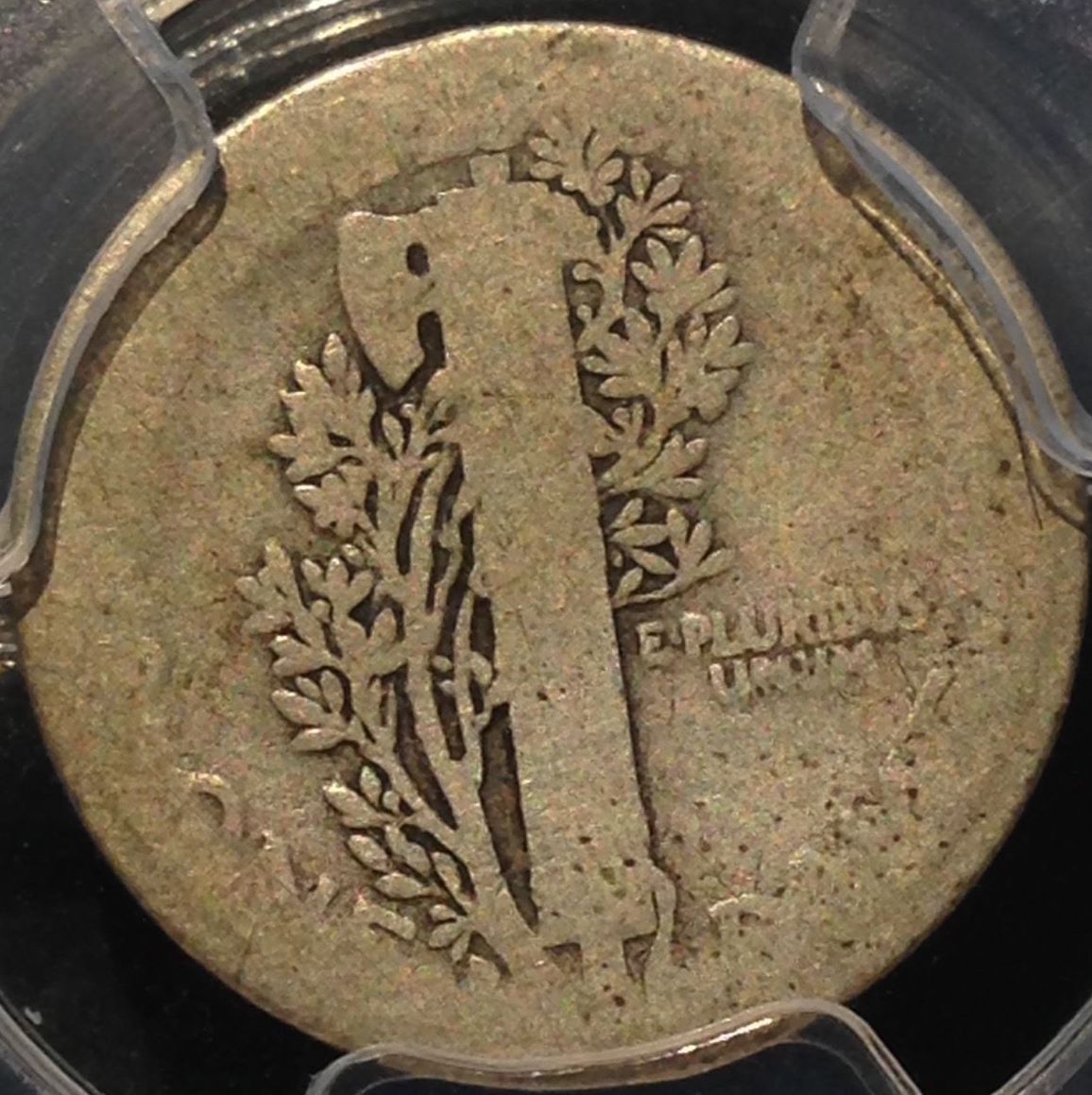 A-1916-D-Mercury,-PCGS-Fr-2,-Sells-For-Over-$400-...-A-Beaned-Lowball
