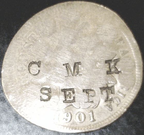 William-Mckinley-Funeral-Train-Token