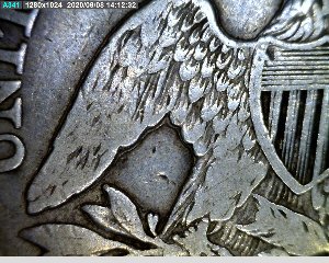 1861-O--Liberty-Seated-Half-Dollar---With-A-