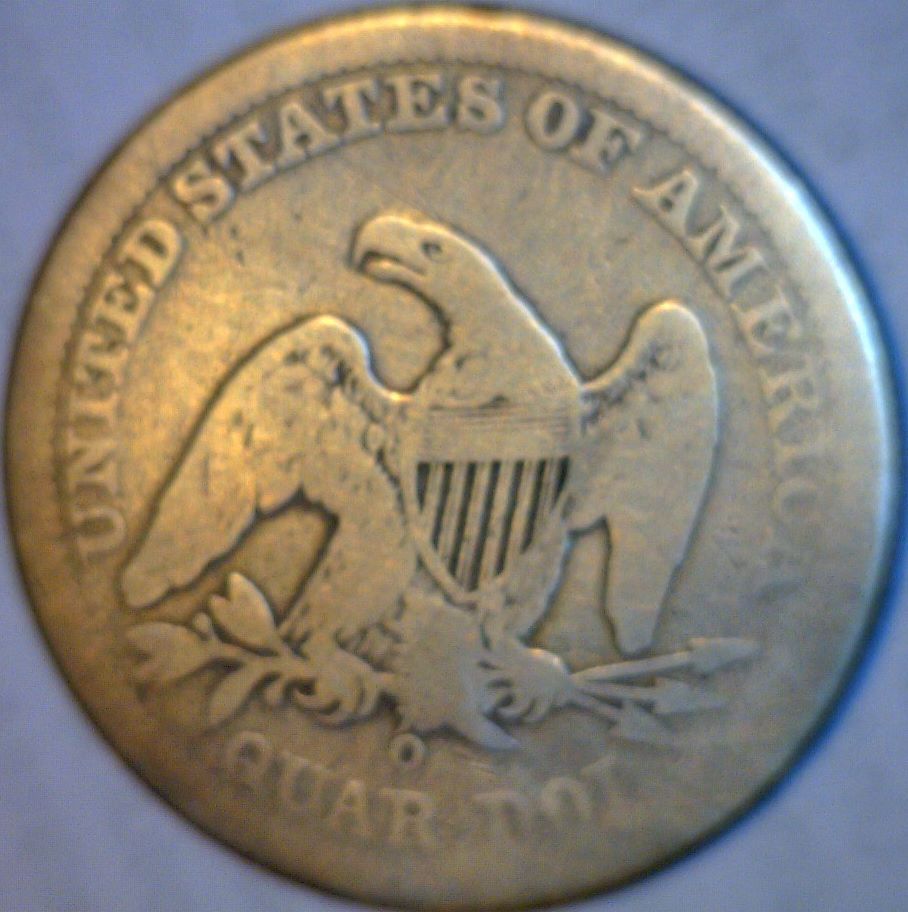1842-O-Liberty-Seated-Quarter-With-A-Displaced-Mint-Mark