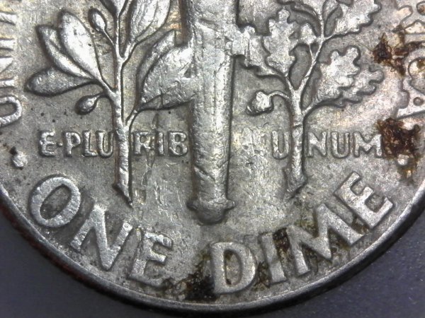 1974-D-Roosevelt-Dime:-Is-This-A-Greaser-Or?---Reverse-Epu