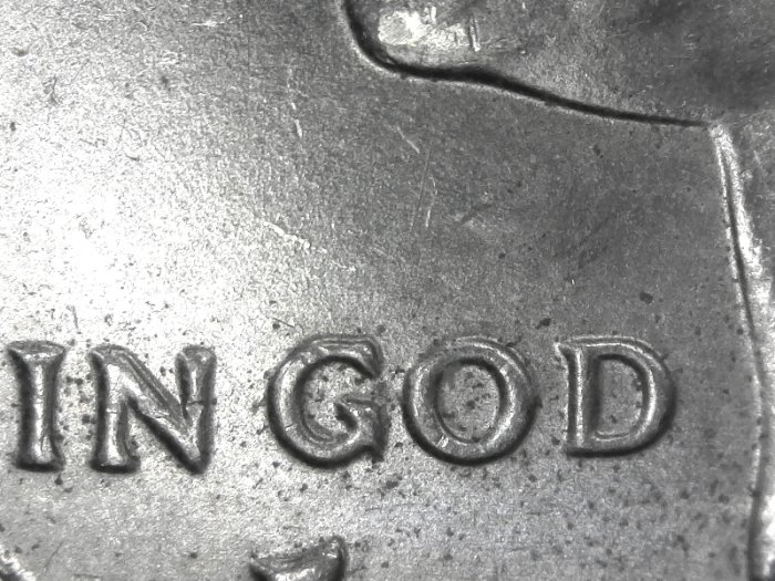 1992-D-Kennedy-Half:-What-May-Have-Cause-This-Damage?-/Doubled-On-Obverse?