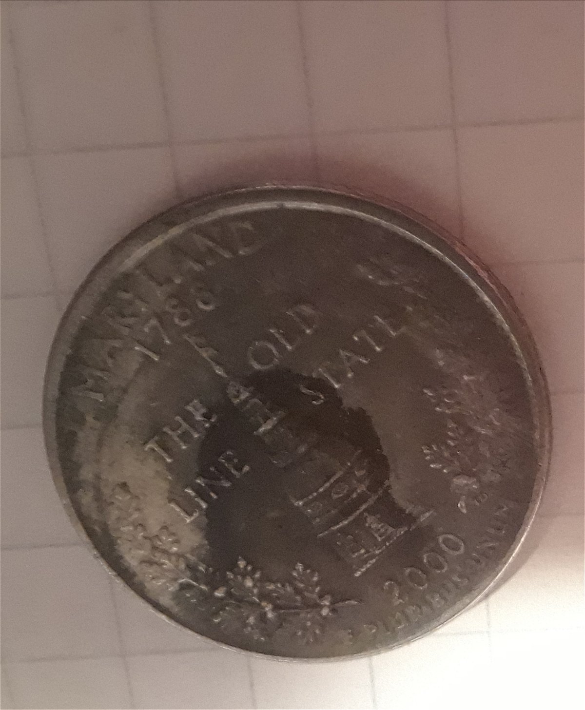 2000-Quarter-With-Bloched-Obverse-And-Reverse