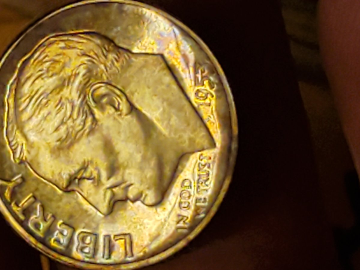 1953-Roosevelt-Beautiful-Toning.-Might-Have-Full-Torch-Lines?