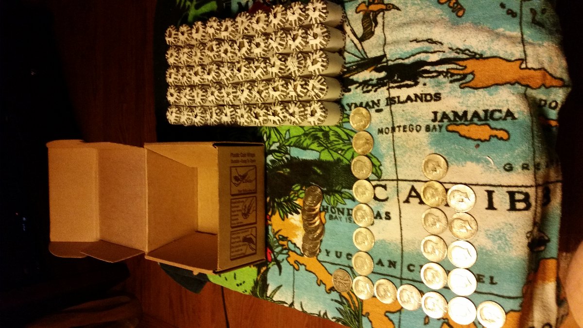 Walking-Liberty-In-A-Box-Of-Halves...