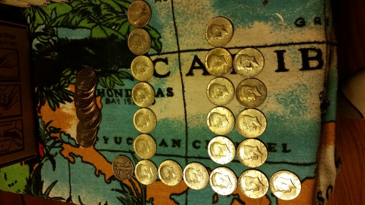 Walking-Liberty-In-A-Box-Of-Halves...