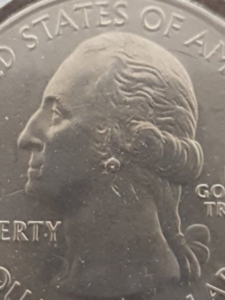 Cud-Like-Anomaly-On-Washington's-Ear-Lobe.-2019-P-Lowell-Ma-Quarter.