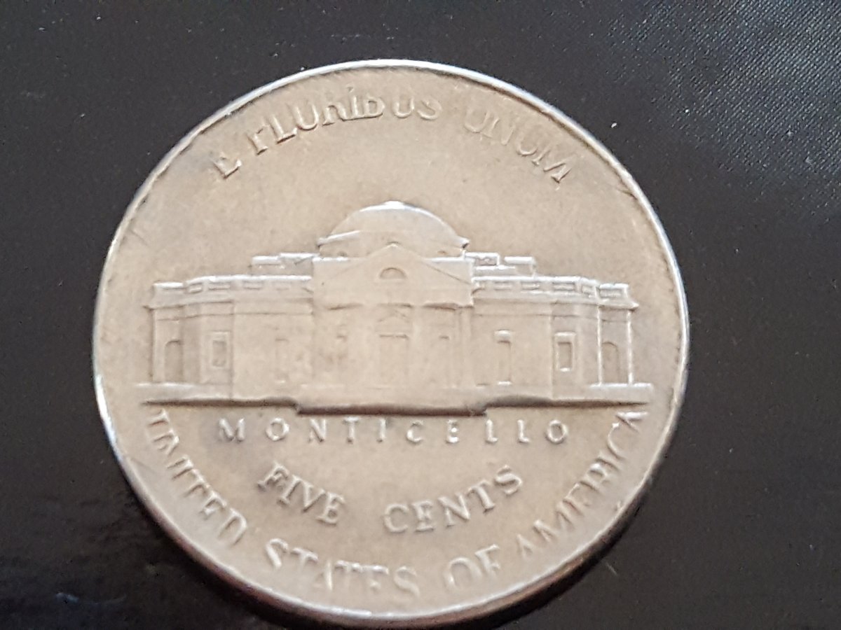 1991-D-Jefferson-Nickel-Struck-On-Improperly-Annealed-Planchet?
