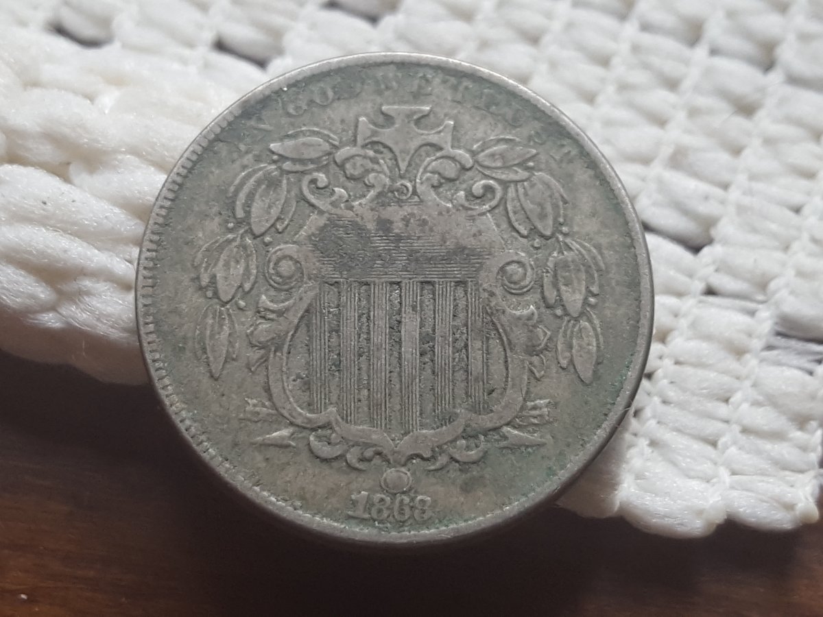1868-Shield-Nickel-FS-905-Reverse-Of-68-No-Broken-Letters.