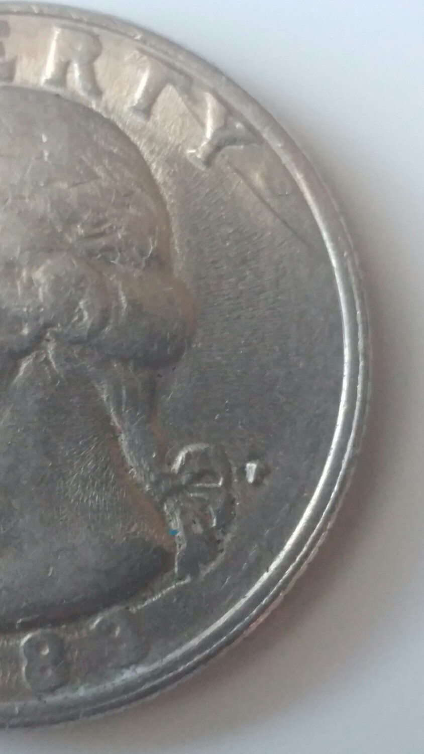 1983-US-Quarter-Marks-Are-Unkown-Need-Help