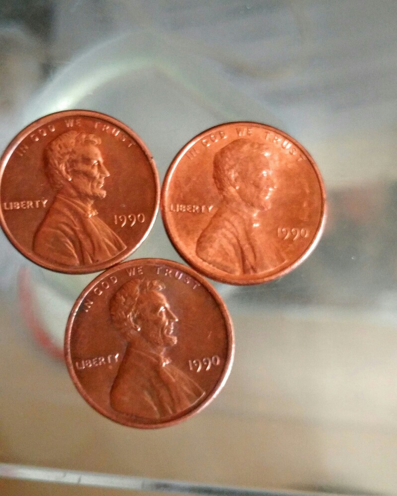 Possibly-1990-No-Mint-Mark-Proof-US-Pennies