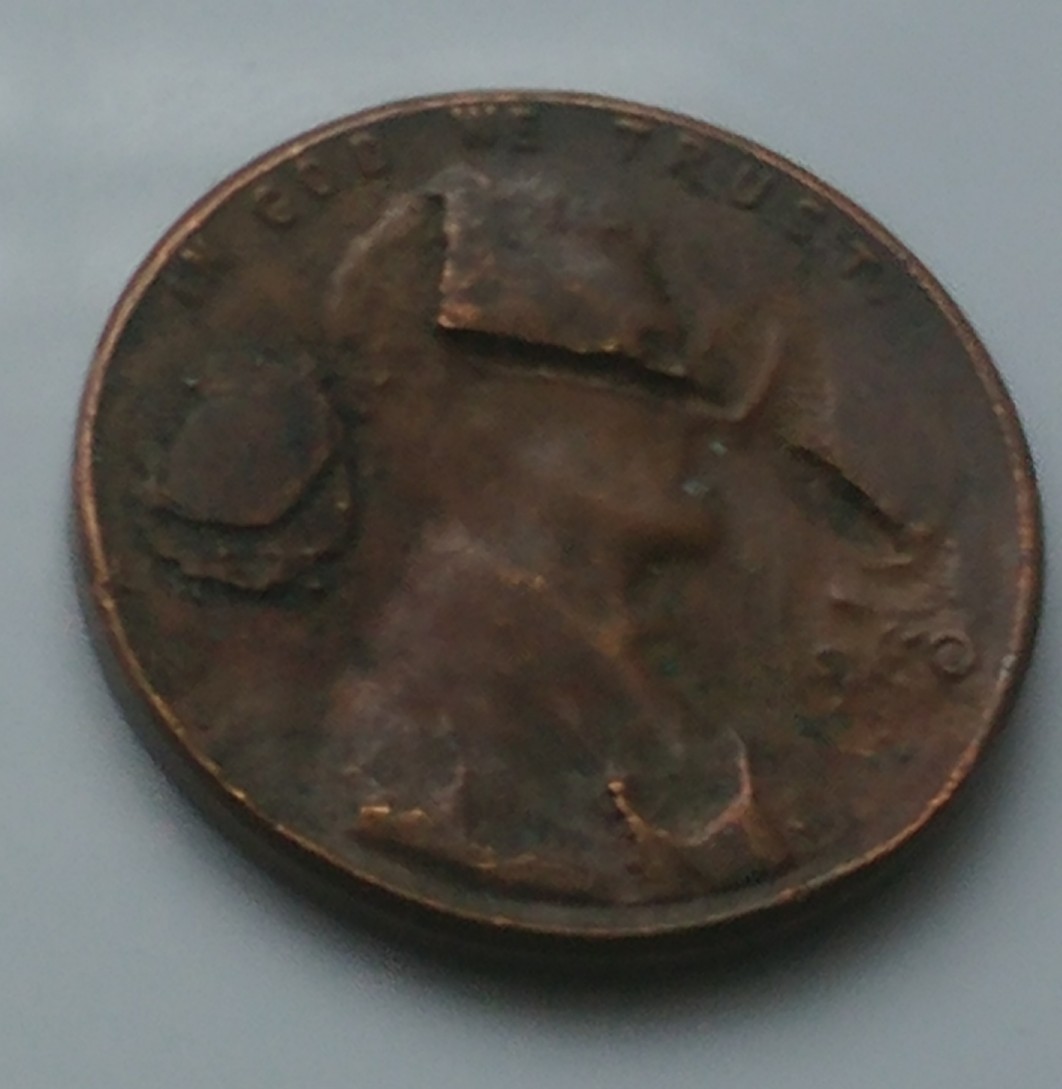 Weird-Layers-1960-Copper-Penny-Cent