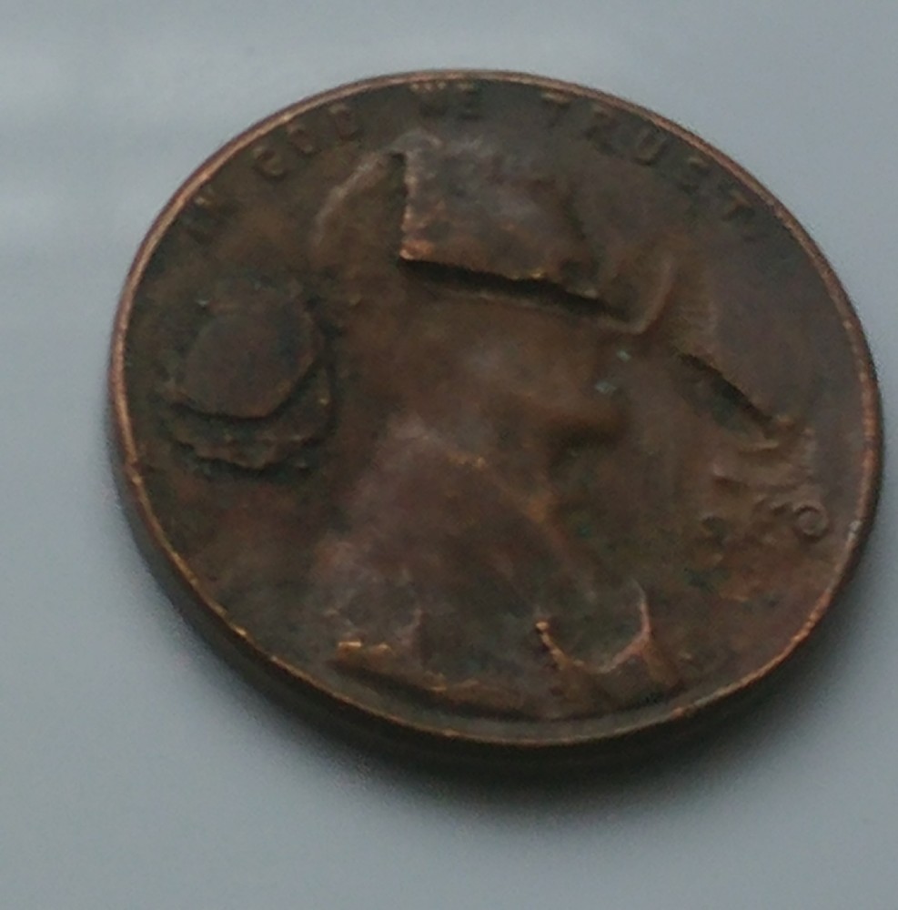 Weird-Layers-1960-Copper-Penny-Cent