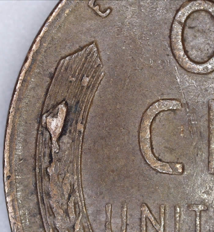 1953-Wheat-Penny-Marking-On-Reverse-Left-Wheat-Stalk