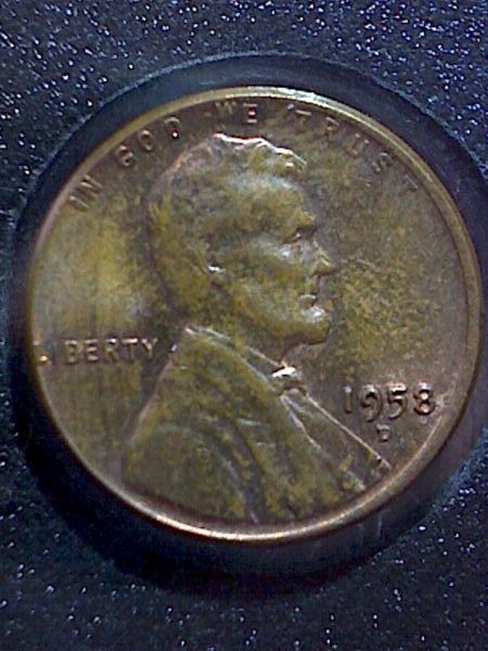 1958-D-Lincoln-Cent-Monstrous-Machine-Damage