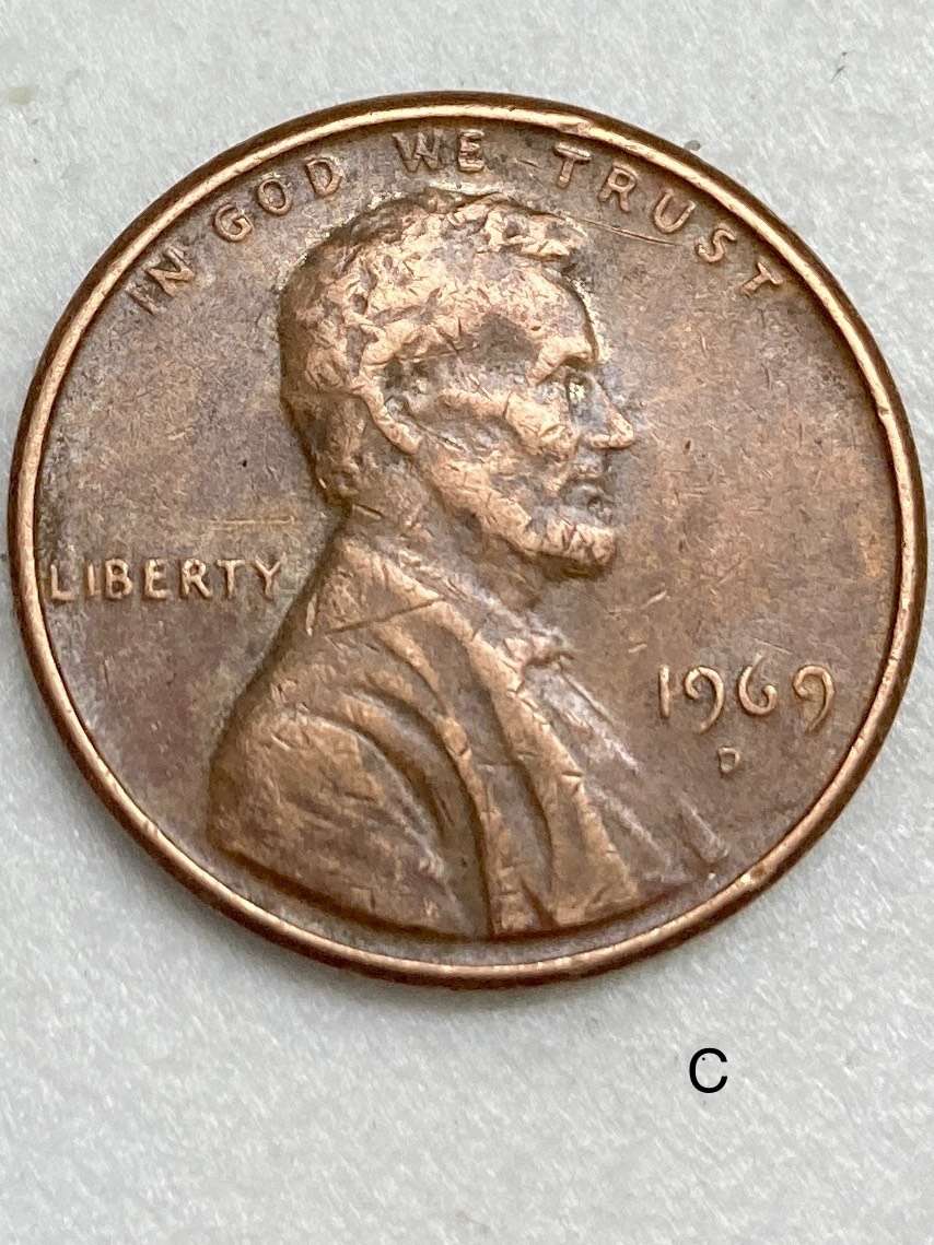 1969-Penny-Floating-Roof-Any-Error-Or-Value-Abc