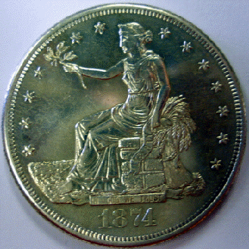 1874-S--Trade-Dollar---Please-Grade!
