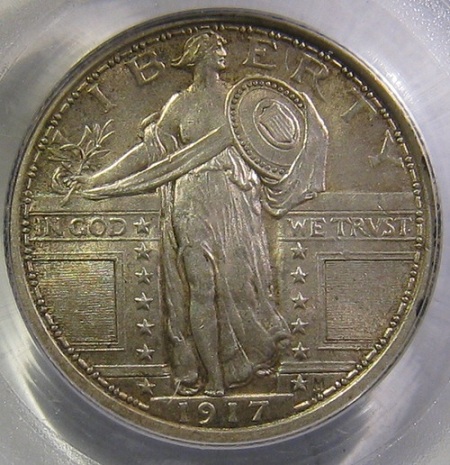 You-Against-PCGS---1917-Type-I---Standing-Liberty-Quarter