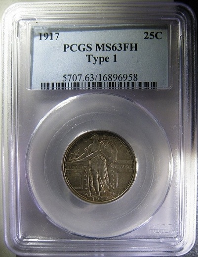 You-Against-PCGS---1917-Type-I---Standing-Liberty-Quarter