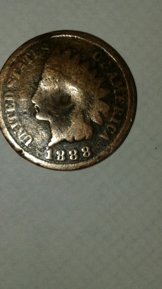 Possible-1888/7-Indian-Head-Overdate