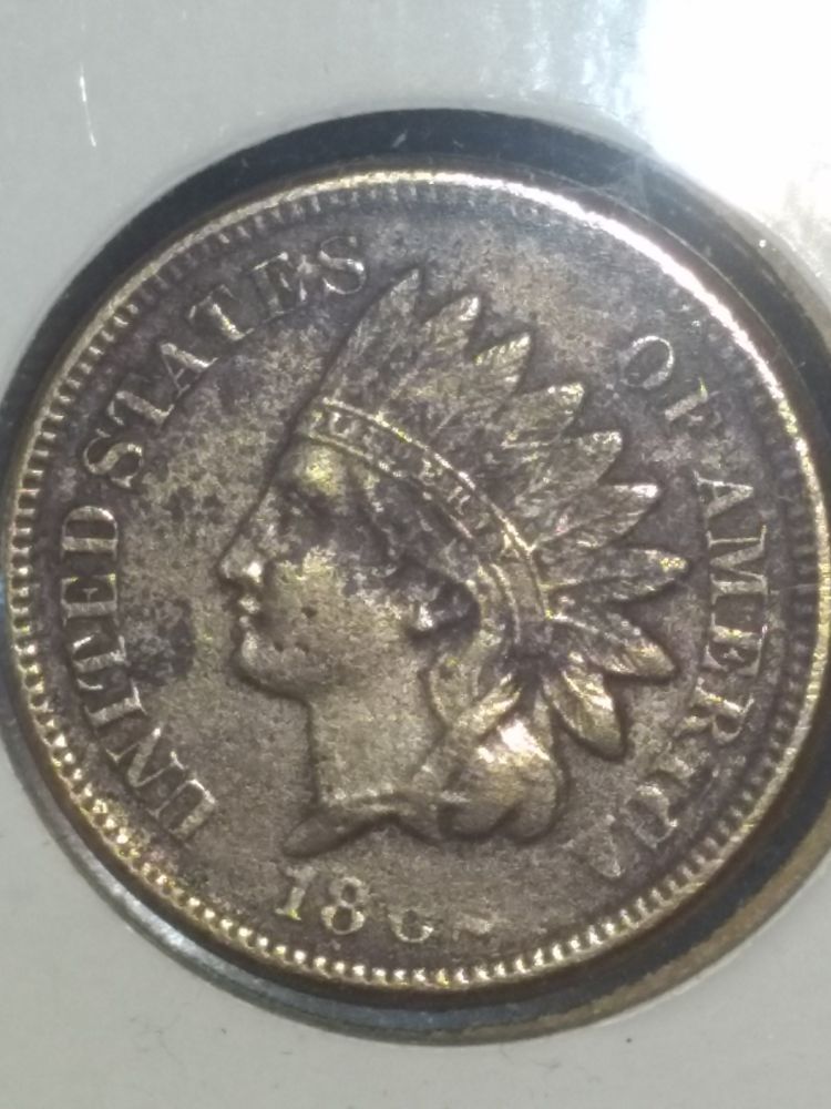 1858-Flying-Cent-And-1862-Indian-Head
