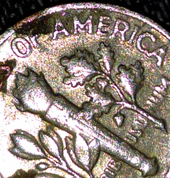 Possible-1967-Dime-Strike/Lamination-Error