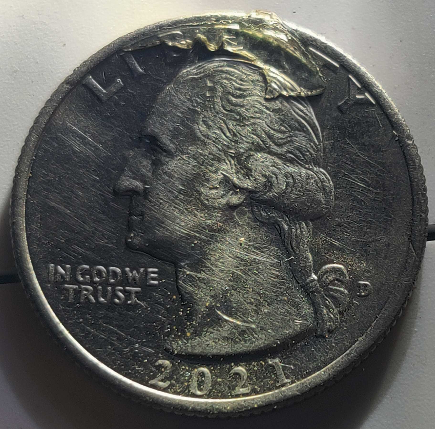2021-Washington-Crossing-The-Delaware-Quarter--Glue-Cud?