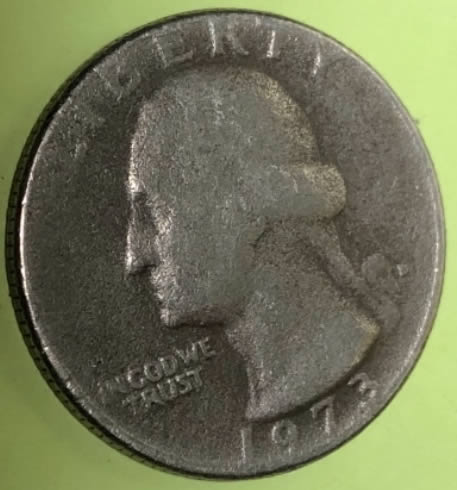 1973-D-Quarter-Error-Sand-Cast