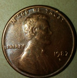 1982-Pennys-3-D-And-1-With-No-Mint-Mark-Possible-DDO-And-Small-Date