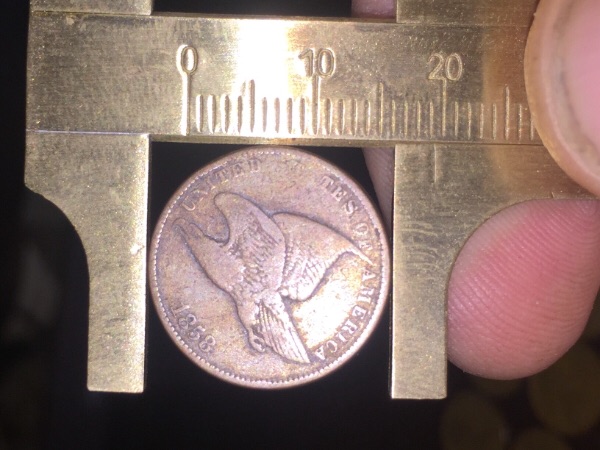 1858-Flying-Eagle-Thicker-Than-Normal