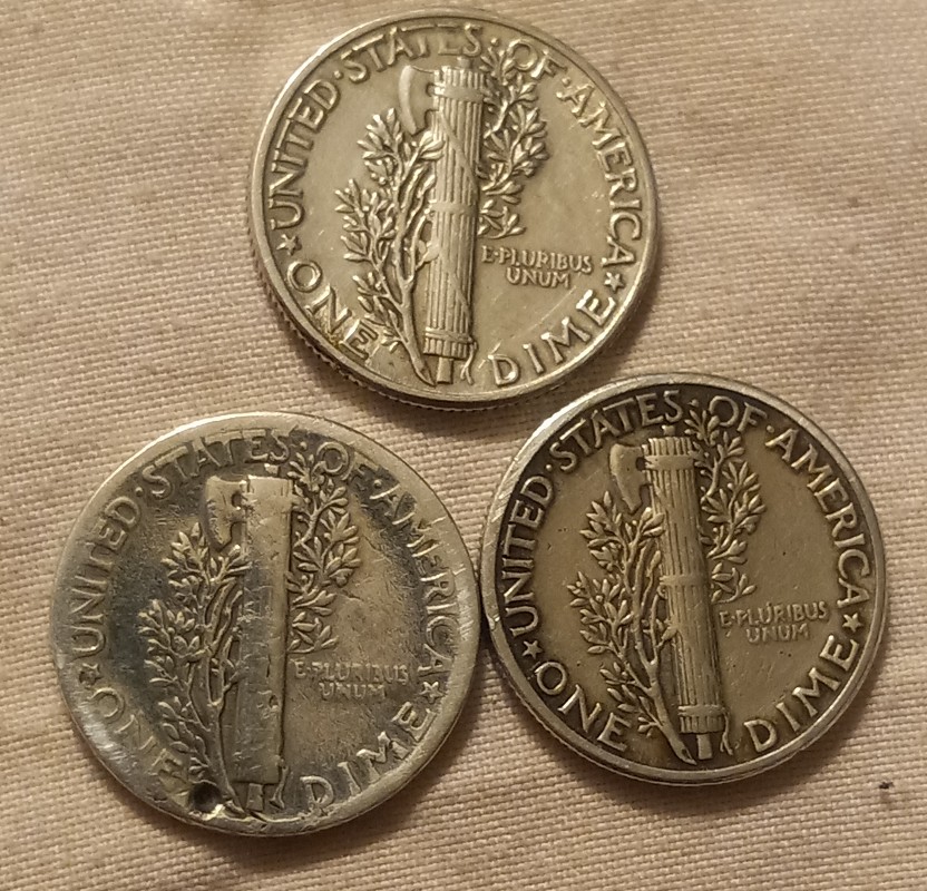 Have-3-1944-Dimes-And-A-Sacagawea-No-Date