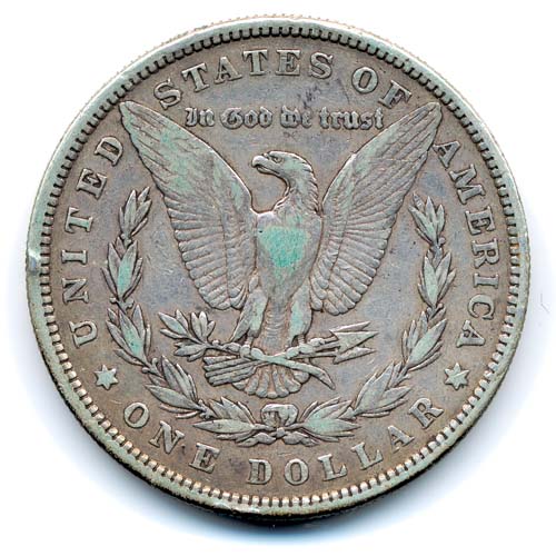 Morgan-Dollar-Turning-Green