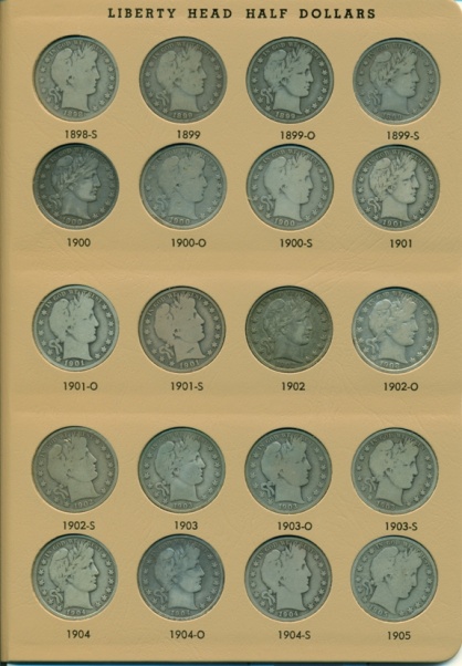 My-Barber-Half-Dollar-Collection