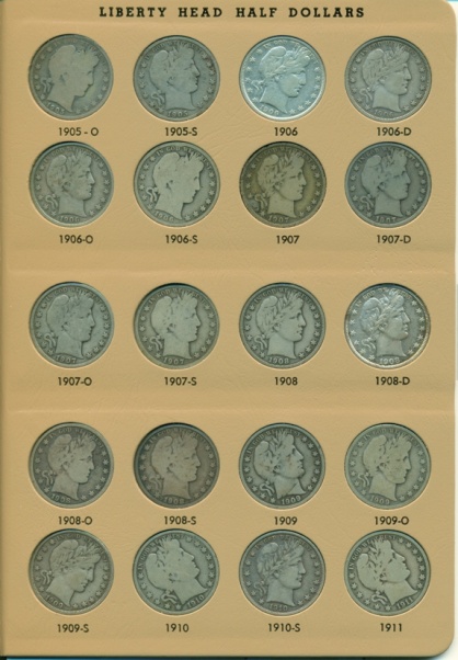 My-Barber-Half-Dollar-Collection
