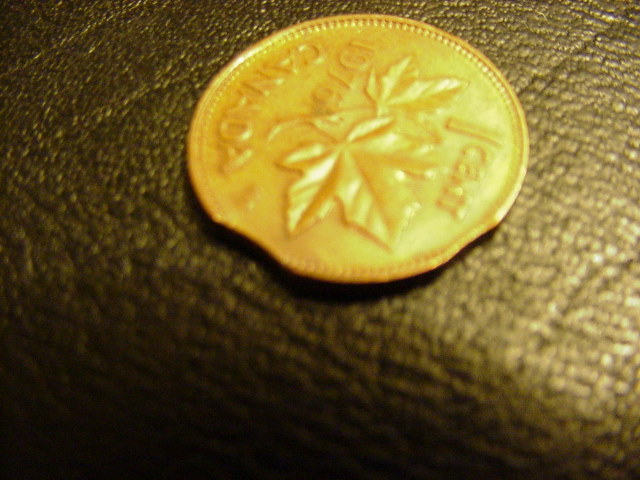 1976-1-Cent-Double-Clipped-Planchet
