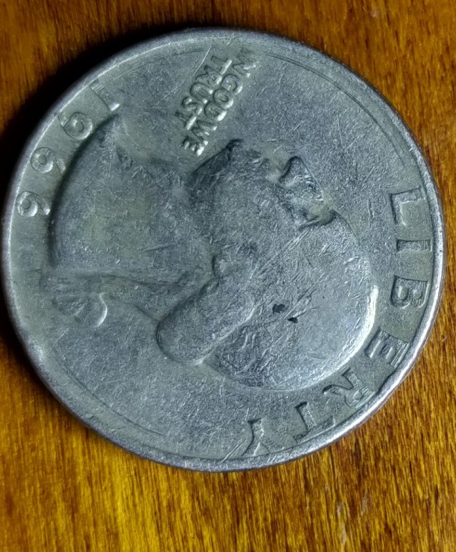 1966-Quarter-With-Faint-Circle-On-Obverse