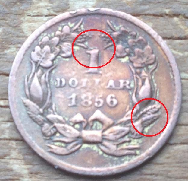 1856-Indian-Princess-Type-2-No-Mint-Mark-Fake