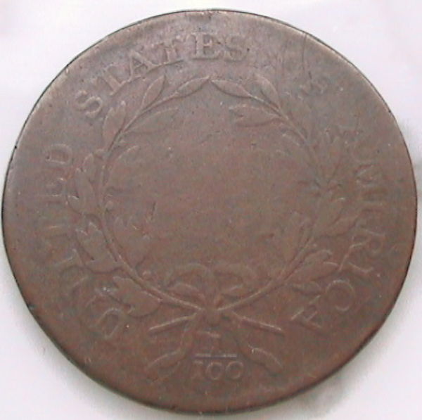1795-Large-Cent,-Plain-Edge