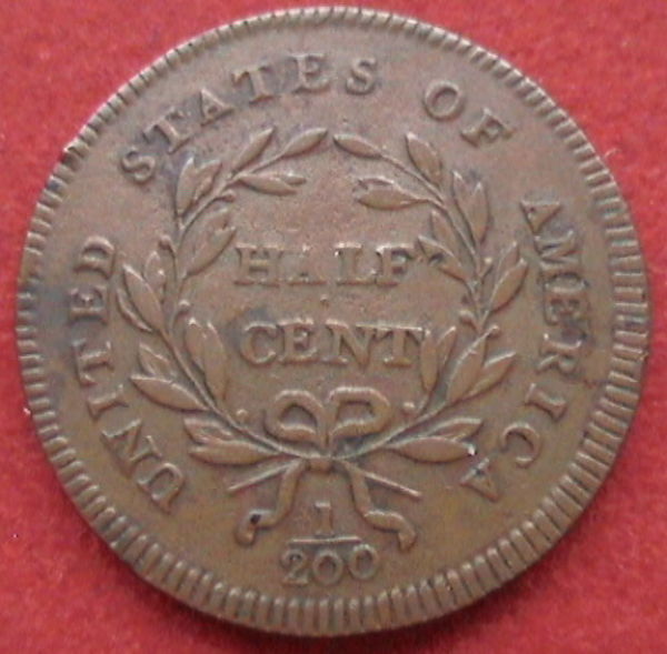 1795-Half-Cent