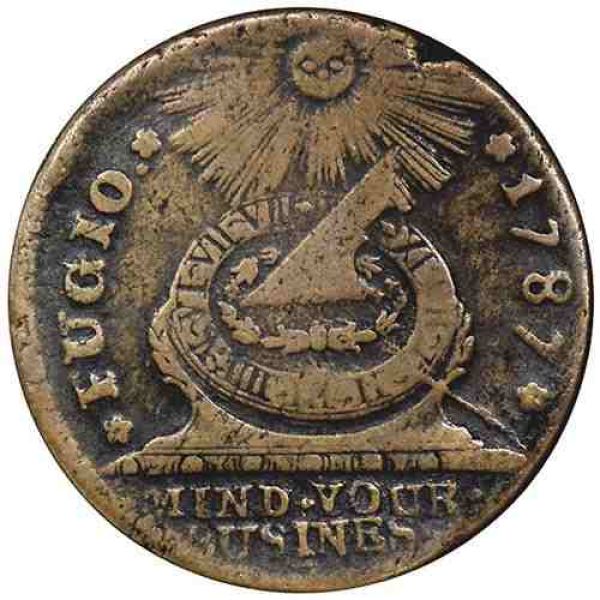 1787-Fugio-PCGS-AU-55-4-Cinq---Ever-Heard-Of-It?