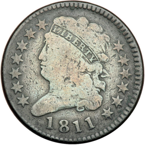 1811-Half-Cent