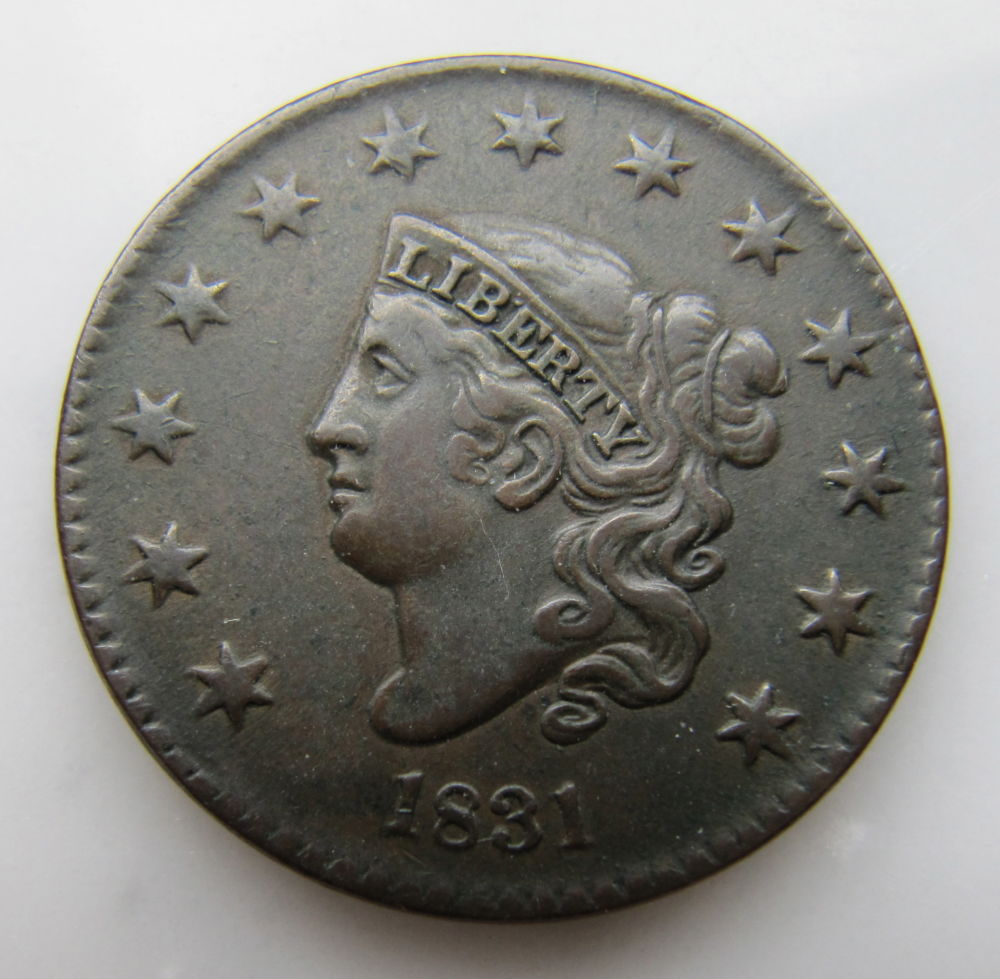 A-Few-Large-Cents-For-Grading---1812,-1820,-1833.