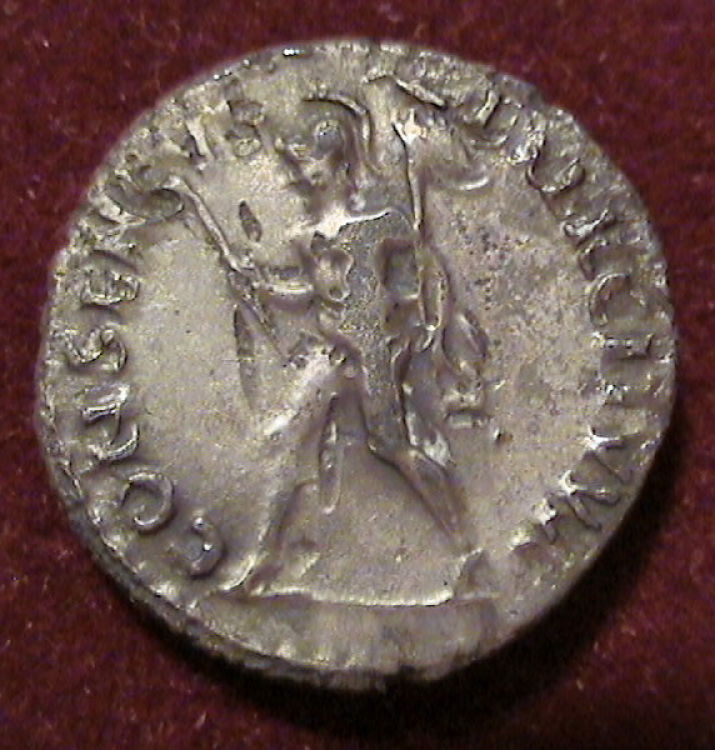 Out-Mine-Collection;-Vitellius--Tarraco-Silver-Denarius-Mars