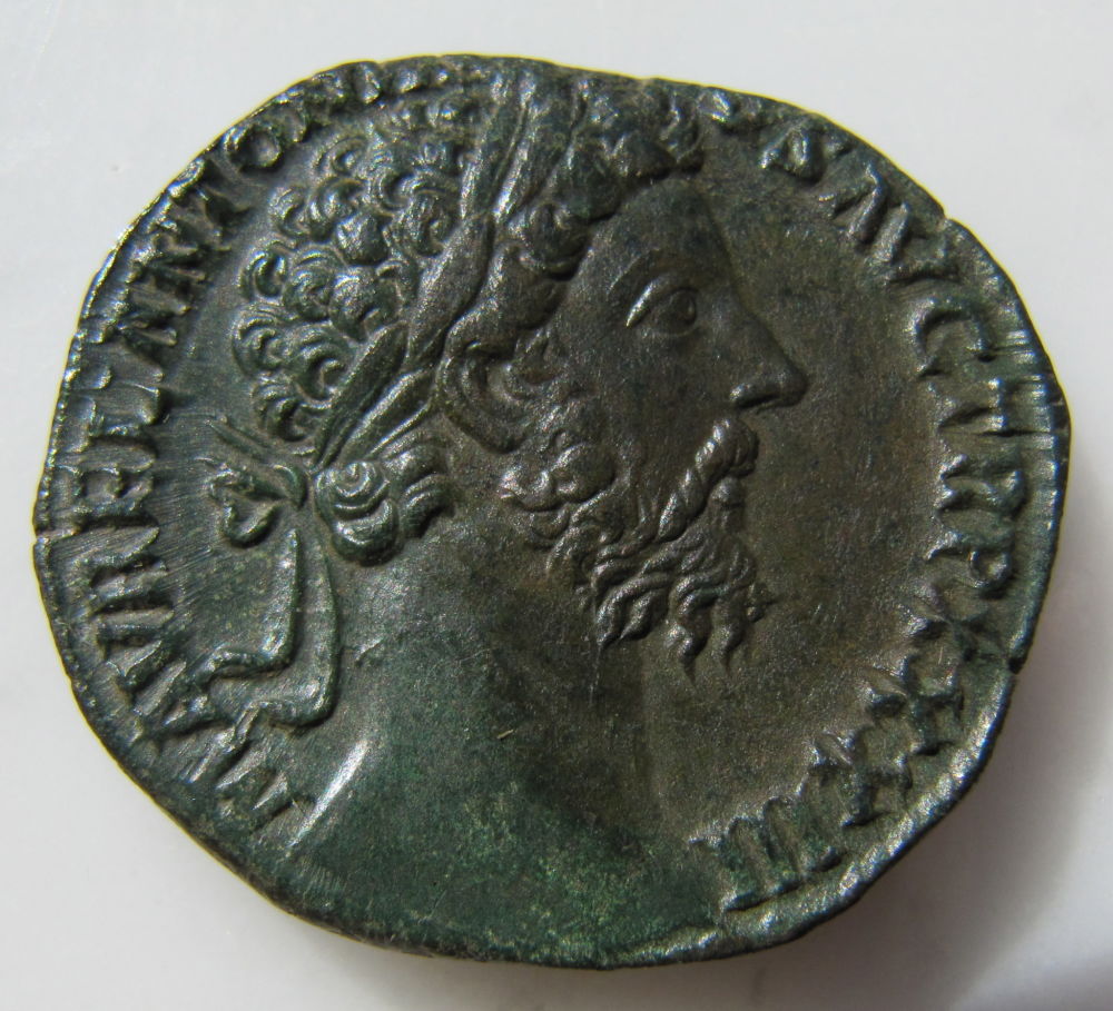 Marcus-Aurelius-Sestertius,-Ric-1239