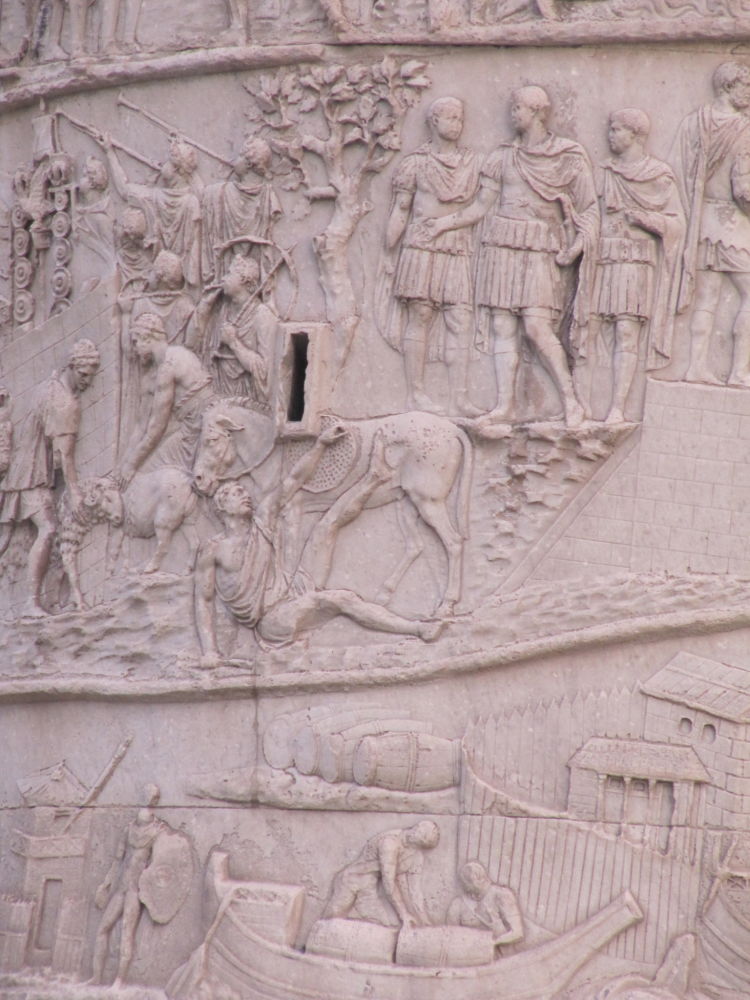 Trajan-Column-On-Coin.