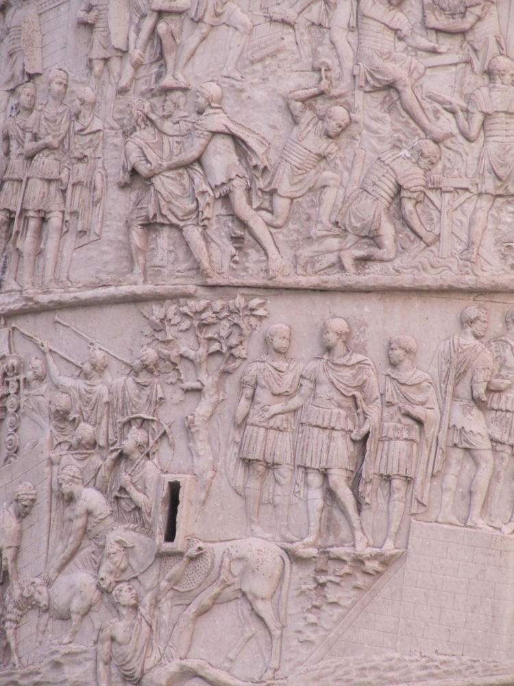 Trajan-Column-On-Coin.