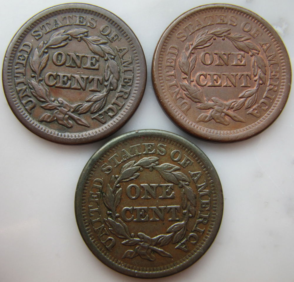 Nice-Group-Of-Late-Date-Large-Cents-From-Local-Show