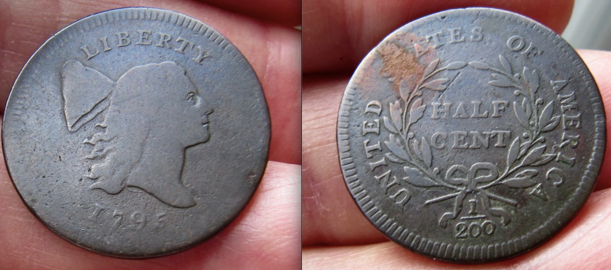 1795-1/2c-Liberty-Cap-Right-Half-Cent-Plain-Edge-No-Pole