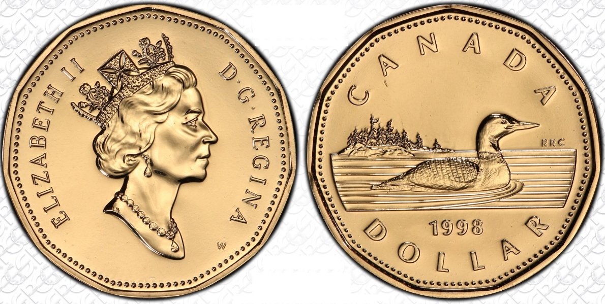 You-Vs.-PCGS-Grading-1998-W-Canadian-Loonie